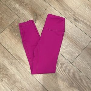 Lululemon wunder train leggings